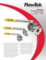 FLOW-TEK SRH Series - SPRING RETURN HANDLE